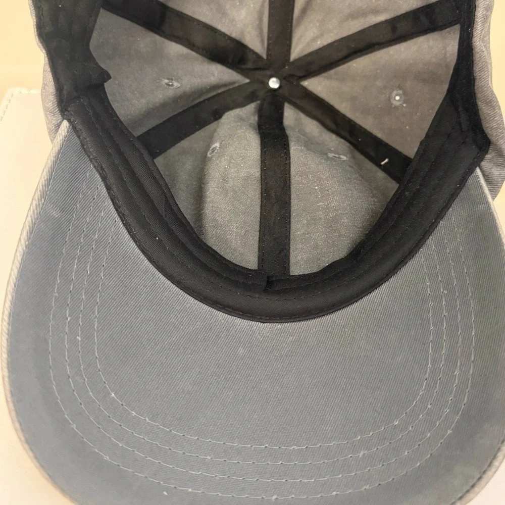 Gray Cap with Heart Patch- New